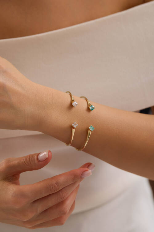 KARE TAŞLI KELEPÇE - 1