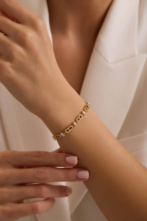 BAGET TAŞLI 'HER' BİLEKLİK - 1