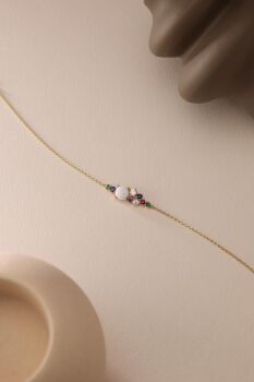 BEYAZ OPAL RENKLİ BİLEKLİK - 3