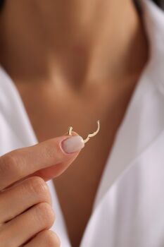 DAMLA TAŞLI EAR CUFF - 3