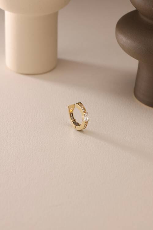 DAMLA TAŞLI EAR CUFF - 4