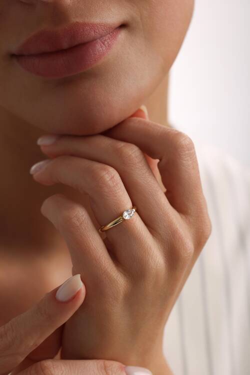 DAMLA TAŞLI YÜZÜK - 2