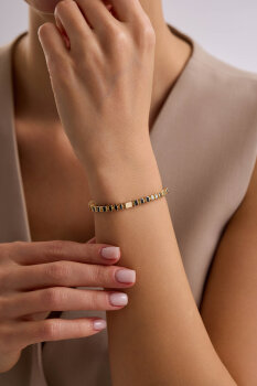 'DARE' SİYAH MİNELİ BİLEKLİK - 2