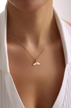 DENİZ KIZI KUYRUĞU KOLYE - 