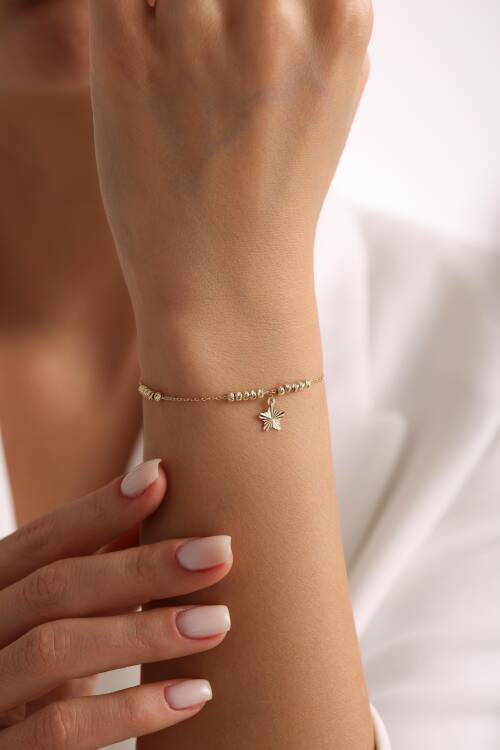 DORİKA TOPLU VE YILDIZLI BİLEKLİK - 2