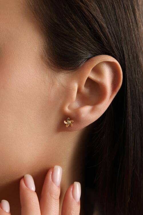 'FLOWER' KÜÇÜK KÜPE - 3