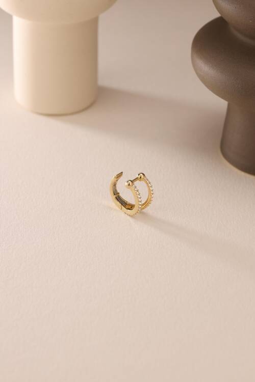 İKİ ŞERİTLİ EAR CUFF - 3