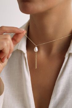 İNCİ PÜSKÜLLÜ KOLYE - 2