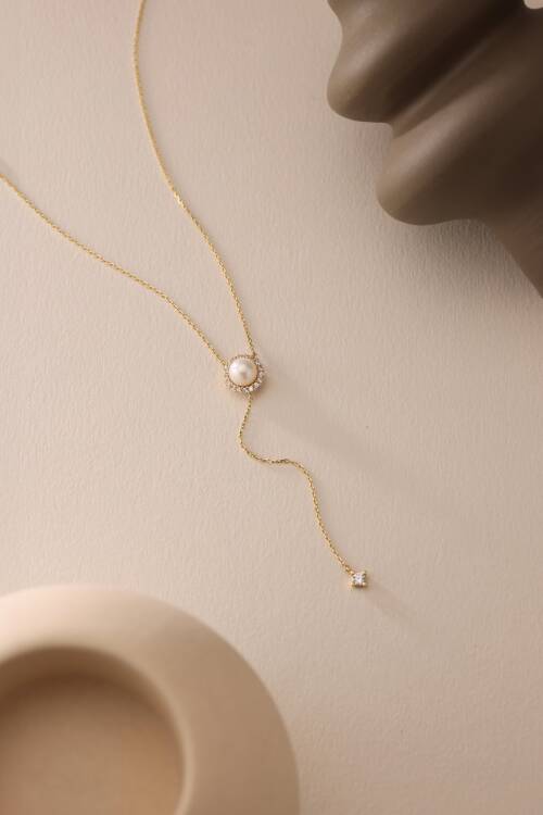 'İNCİ' SARKAN KOLYE - 3