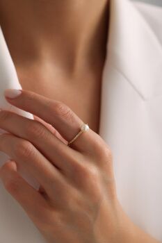 İNCİLİ BURGU YÜZÜK - 2