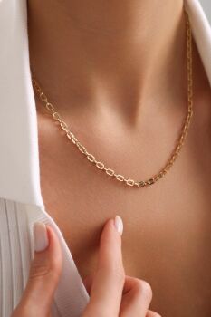 İTALYAN ATAÇ ZİNCİR KOLYE - 2