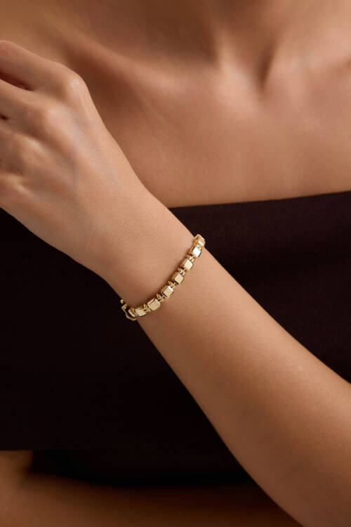 KARE 'TWİNS' BİLEKLİK - 1