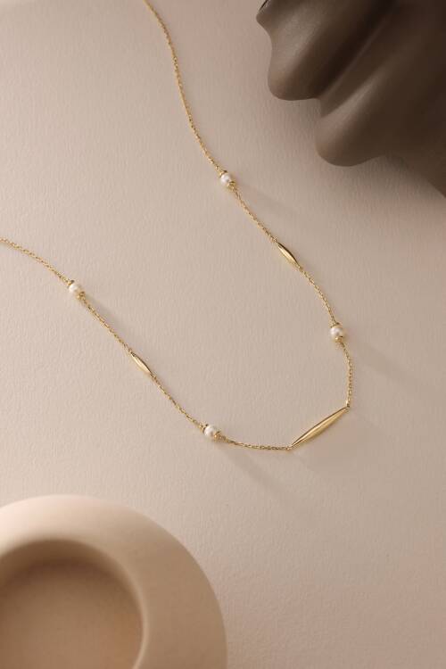 LİNE AND PEARL KOLYE - 3
