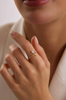 MARKİZ TAŞLI 'İVY' YÜZÜK - 