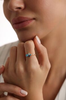 MAVİSEL YÜZÜK - 2