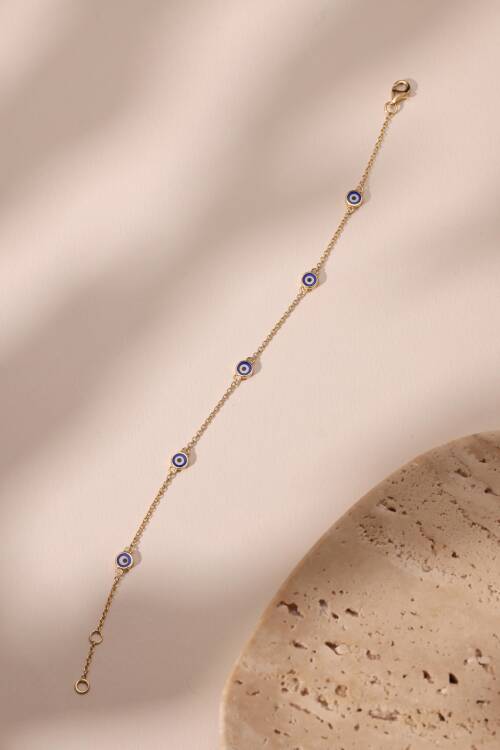 MİNİMAL BEŞLİ EVİL EYE BİLEKLİK - 3