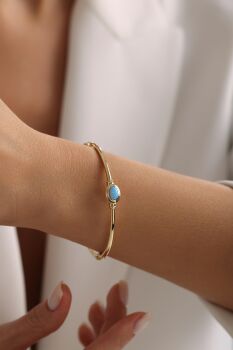 OPAL MAVİSİ KELEPÇE - 