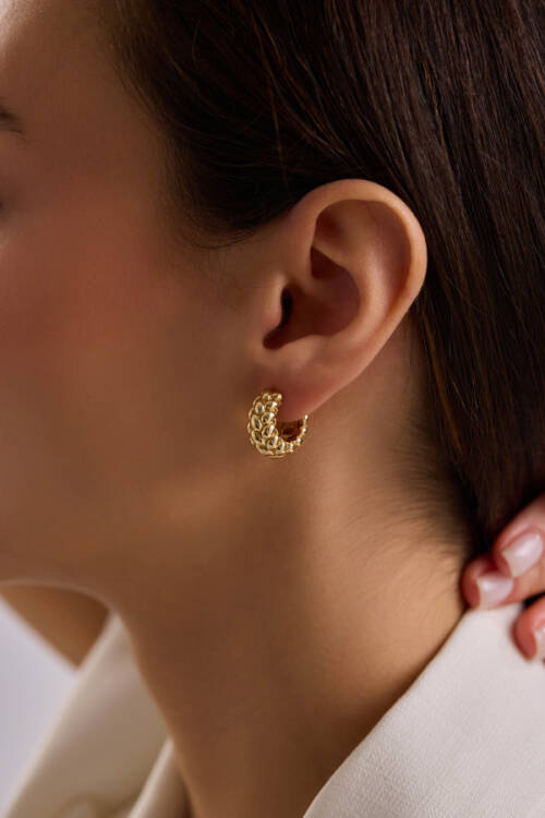 ÖRGÜ DESEN HALKA KÜPE - 2