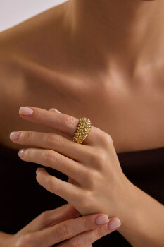 ÖRGÜ DESEN YÜZÜK - 