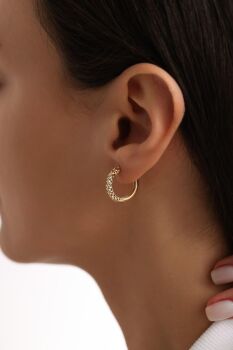 PARLAK HALKA KÜPE LARGE BOY - 