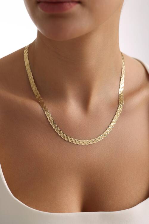 PARLAK ÖRGÜLÜ İTALYAN ZİNCİR - 1