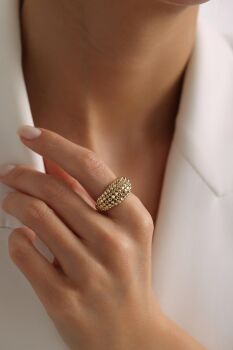 PARLAK TOPLU YÜZÜK - 