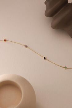 RENKLİ TAŞLI BİLEKLİK - 4