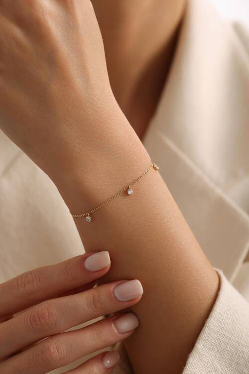 SALLANAN ÜÇ TAŞ BİLEKLİK - 1