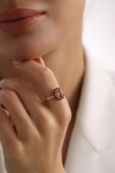 ŞAMPANYA KAHVERENGİSİ YÜZÜK - 2