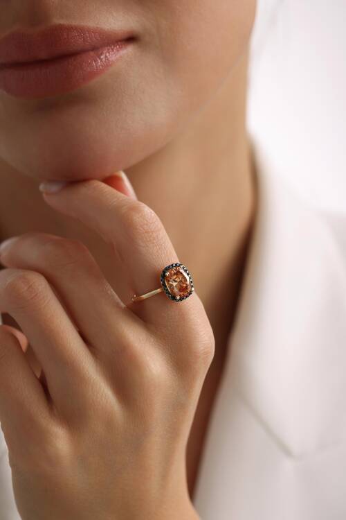 ŞAMPANYA KAHVERENGİSİ YÜZÜK - 2