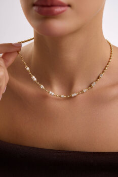 'SERENDİPİTY' BAGET TAŞLI KOLYE - 2