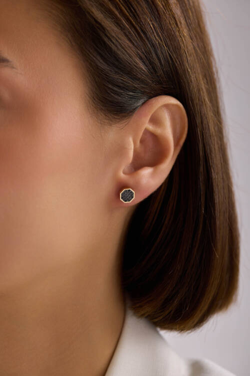 SİYAH GEOMETRİK KÜPE - 1