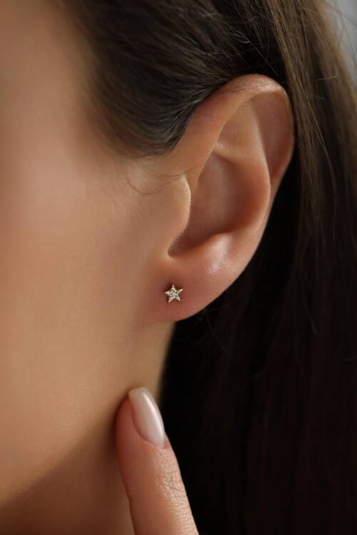 STAR VİDALI KÜPE - 2