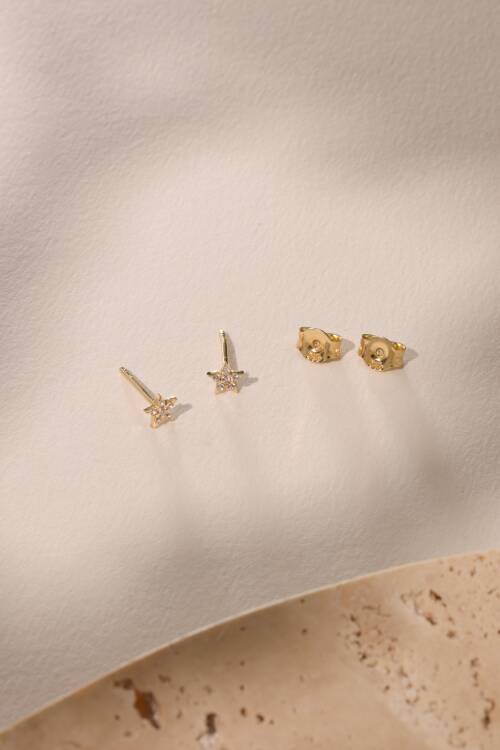 STAR VİDALI KÜPE - 3