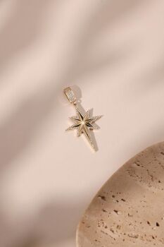 TAŞLI KUTUP YILDIZI CHARM - 3