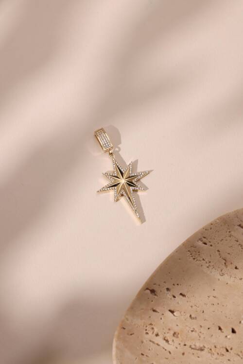 TAŞLI KUTUP YILDIZI CHARM - 3