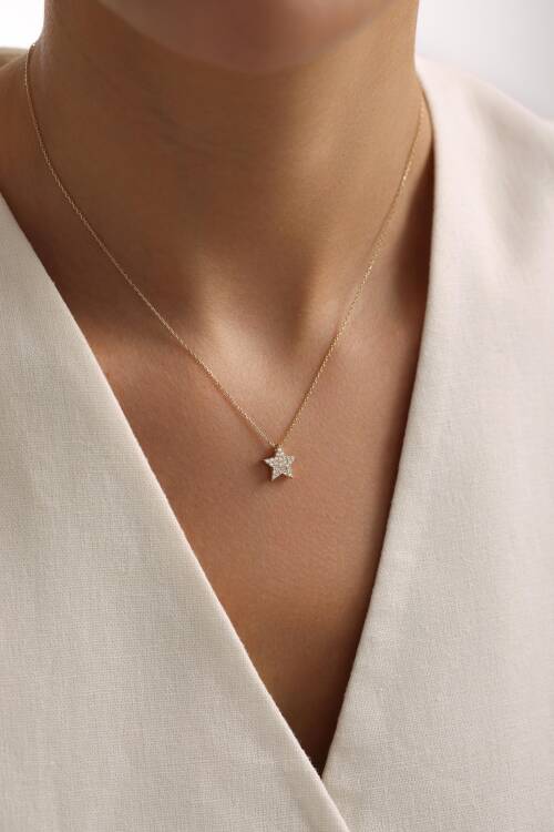 TAŞLI STAR KOLYE - 1