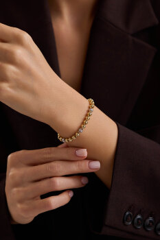 TAŞLI TOP BİLEKLİK - 2