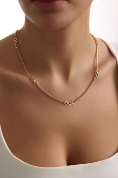 ÜÇ HALKALI ZİNCİR - 