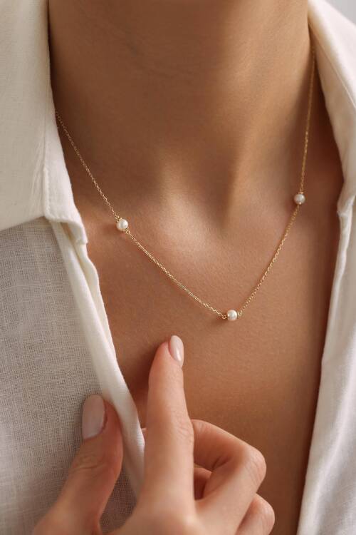 ÜÇ İNCİ KOLYE - 2