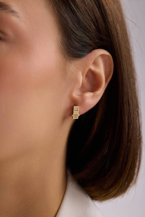 'VİBE' VİDALI KÜPE - 1