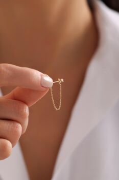 YAPRAK ZİNCİRLİ KÜPE - 2