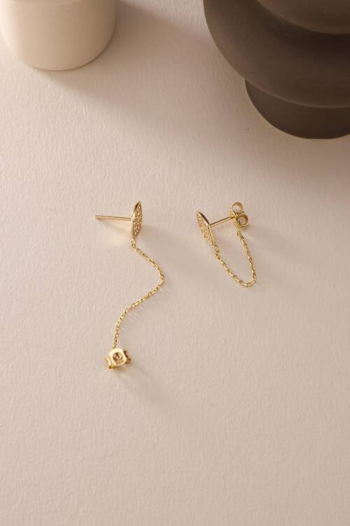 YAPRAK ZİNCİRLİ KÜPE - 3