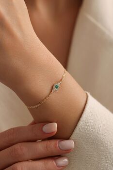 YEŞİL GÖZ BİLEKLİK - 1