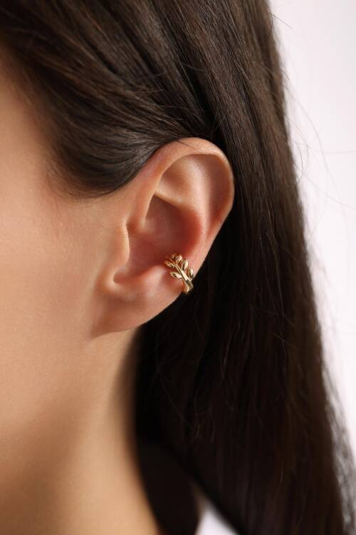 ZEYTİN DALI EAR CUFF - 1
