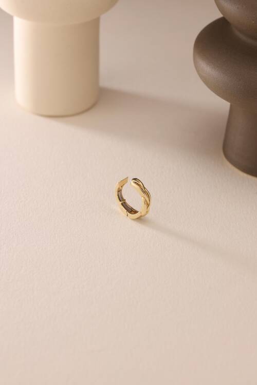 ZİNCİR EAR CUFF - 4